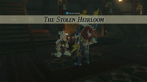 stolen heirloom shrine quest